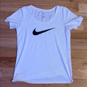 White Nike Tee